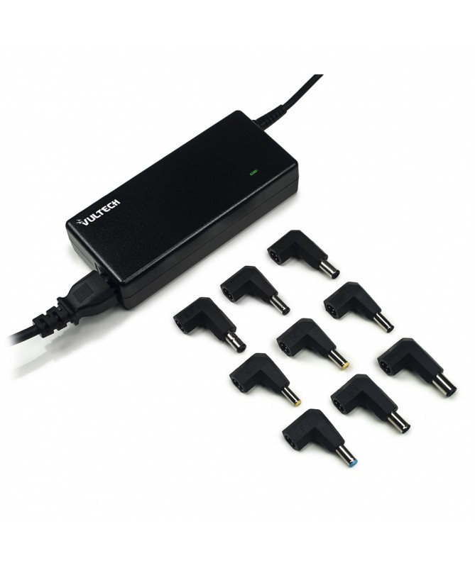 Alimentatore Universale VulTech AU-12W, 12W 1A, Da 3V A 12V Regolabile, 9 Connettori