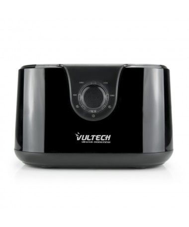 Docking Station Sata - Max 1HDD - 3 Porte USB 3.0 - Quick Charge  - Nero