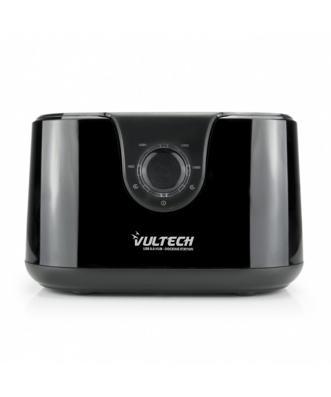 Docking Station Sata - Max 1HDD - 3 Porte USB 3.0 - Quick Charge  - Nero