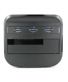 Docking Station Sata - Max 1HDD - 3 Porte USB 3.0 - Quick Charge  - Nero
