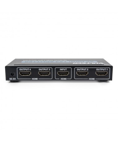 Splitter HDMI 1 In - 4 Out 4K