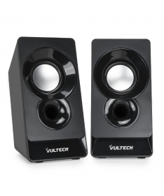 Casse Acustiche 2.0 Autoalimentate USB 2.0 - Nere