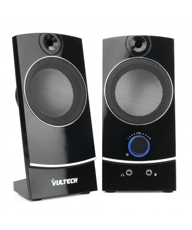 Casse Acustiche 2.0 Autoalimentate USB 2.0