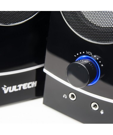 Casse Acustiche 2.0 Autoalimentate USB 2.0