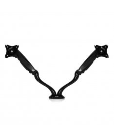 Supporto Girevole Da Scrivania Per  2 Monitor 13" A 27" - Pro