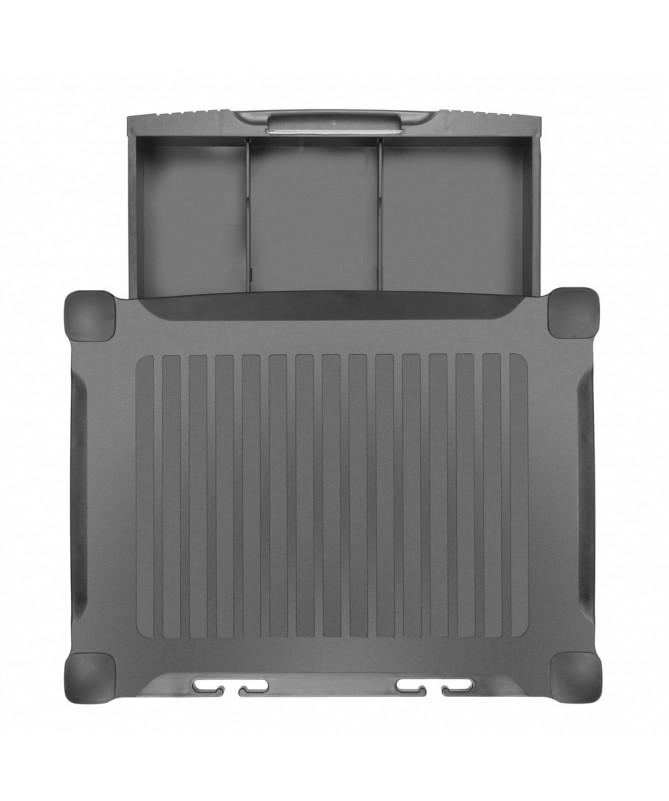 Supporto per monitor/Stampante in plastica regolabile in altezza con cassetto
