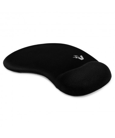 Mouse pad - Tappetino ergonomico con gel per mouse - Colore Nero
